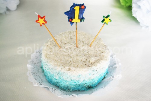 Torta para bebé de 1 año sin azúcar - ¡Smash Cake fácil y