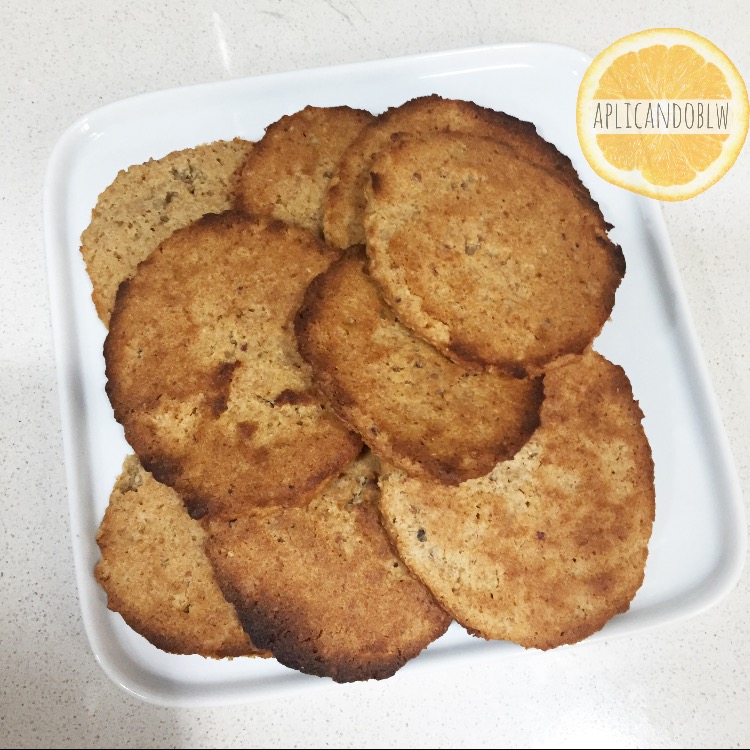 Receta de galletas para niños sin azúcar - Aplicando BLW