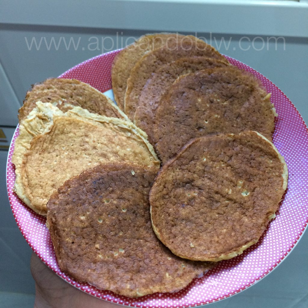 Tortitas de avena con higos Aplicando BLW